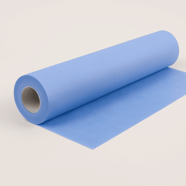 Papel camilla azul en rollo – pack de 6 unidades para uso profesional