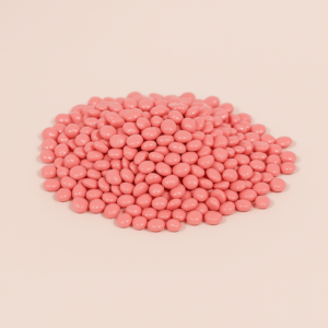 Cera en perlas rosa para depilación piel sensible