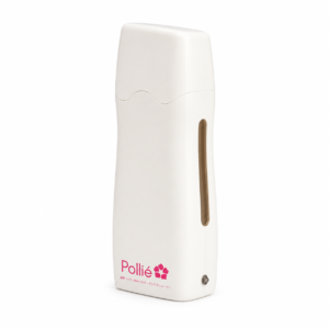 Calentador roll-on Pollié de 100 ml sin base sobre fondo blanco