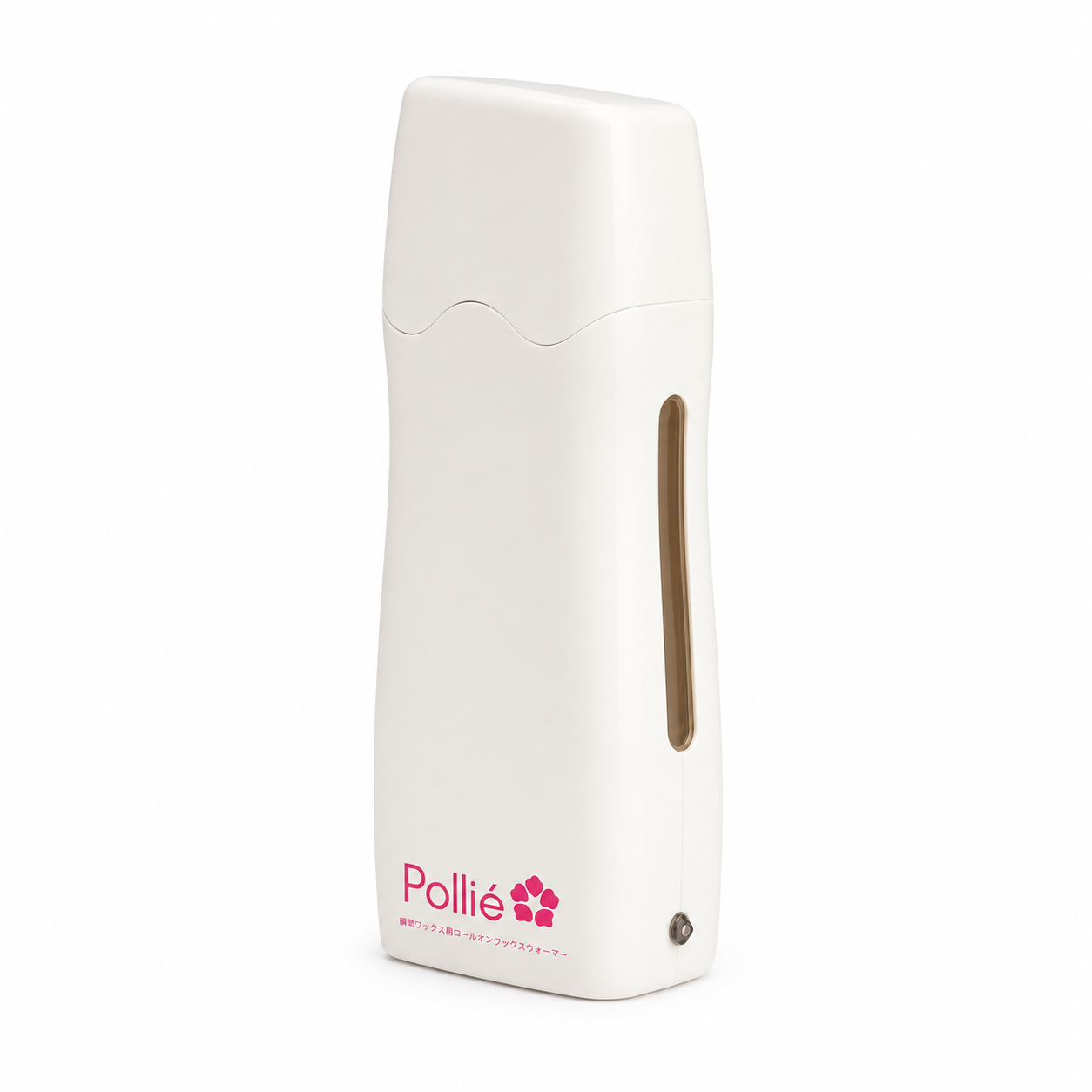 Calentador roll-on Pollié de 100 ml sin base sobre fondo blanco