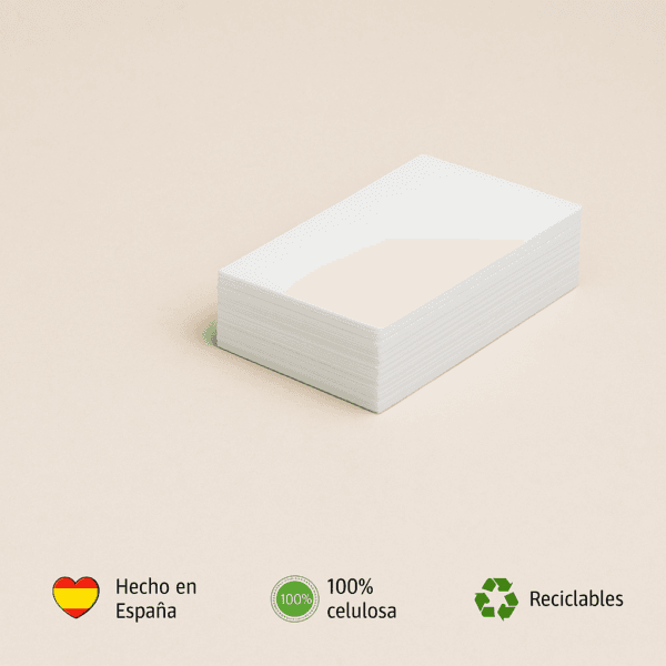 Bandas depilatorias de celulosa – 100 unidades