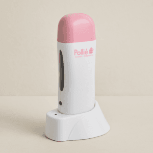 Calentador roll-on con base magnética para depilación profesional