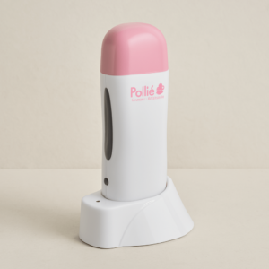 Calentador roll-on con base magnética para depilación profesional