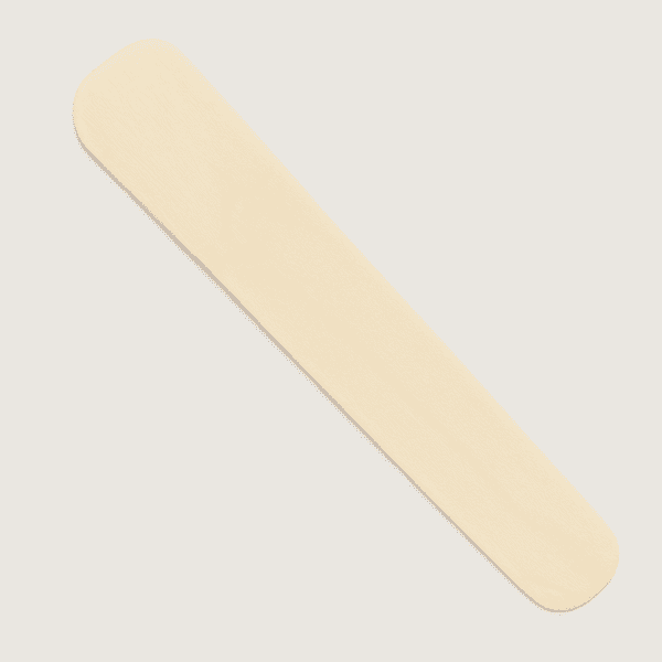 Espátula de madera mini 110 mm para depilación precisa – papelcamilla.com