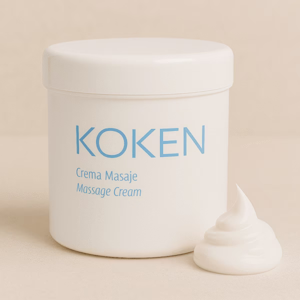 Crema de masaje 500 ml | Textura neutra y profesional Crema de masaje 500 ml neutra para uso profesional