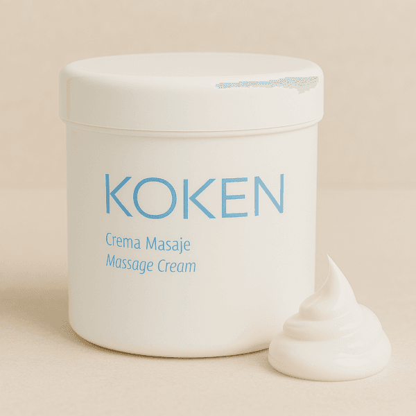 Crema de masaje 500 ml neutra para uso profesional