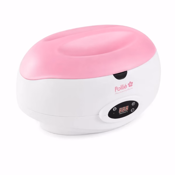 Calentador de parafina profesional Pollie 2 kg con pantalla digital y rejilla protectora