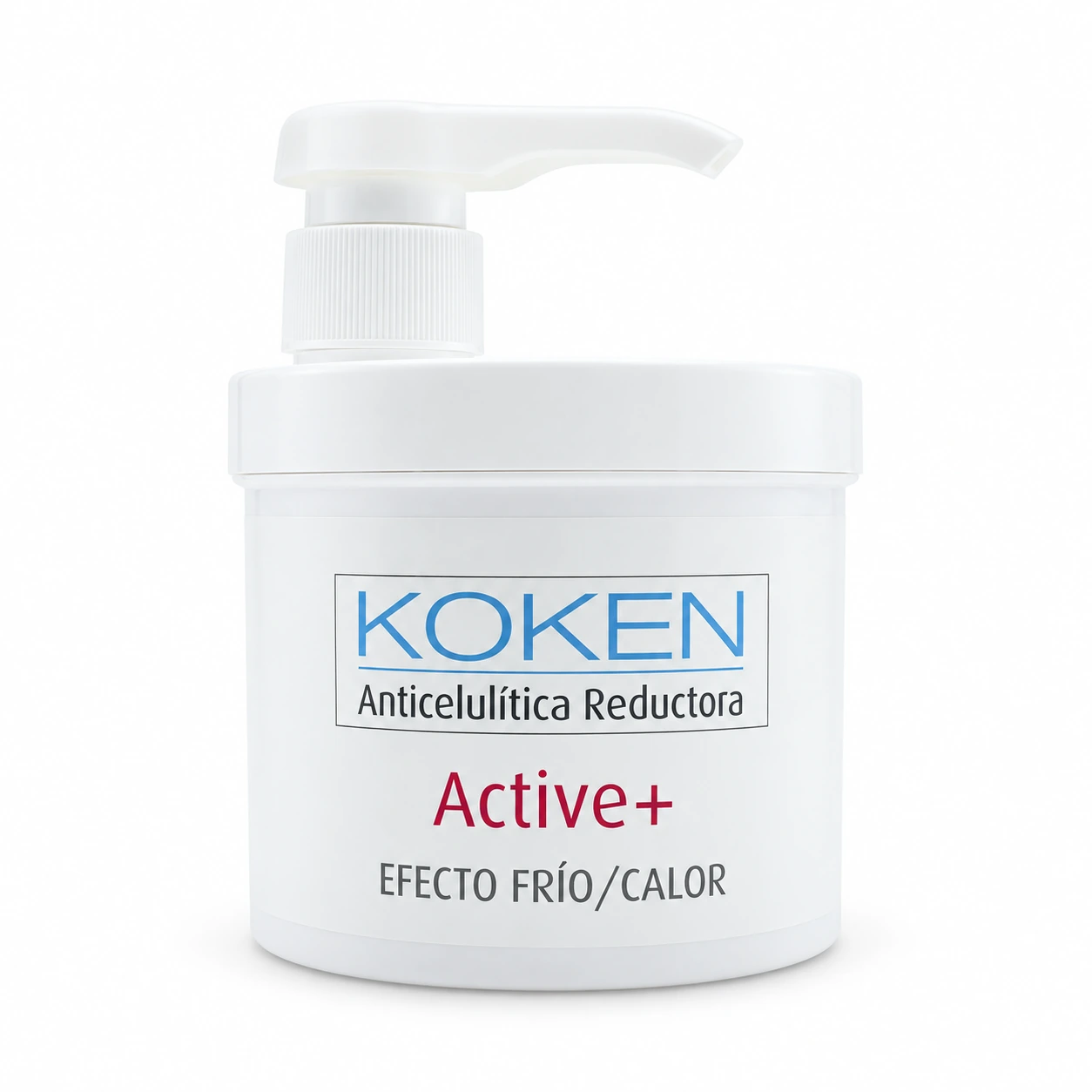 Tarro KOKEN Active Plus anticelulítica reductora 500 ml con dosificador