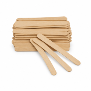 Depresores de madera para aplicar cera, pack de 100 unidades