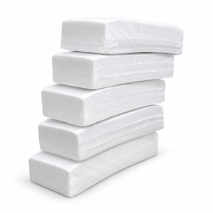 Cinco paquetes de bandas depilatorias de celulosa, pack de 500 unidades