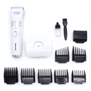 Máquina de cortar pelo inalámbrica Hysoki Pro 12 con cuchilla de titanio y peines guía