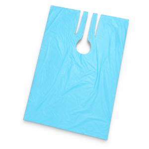 Capa azul de plástico para tinte