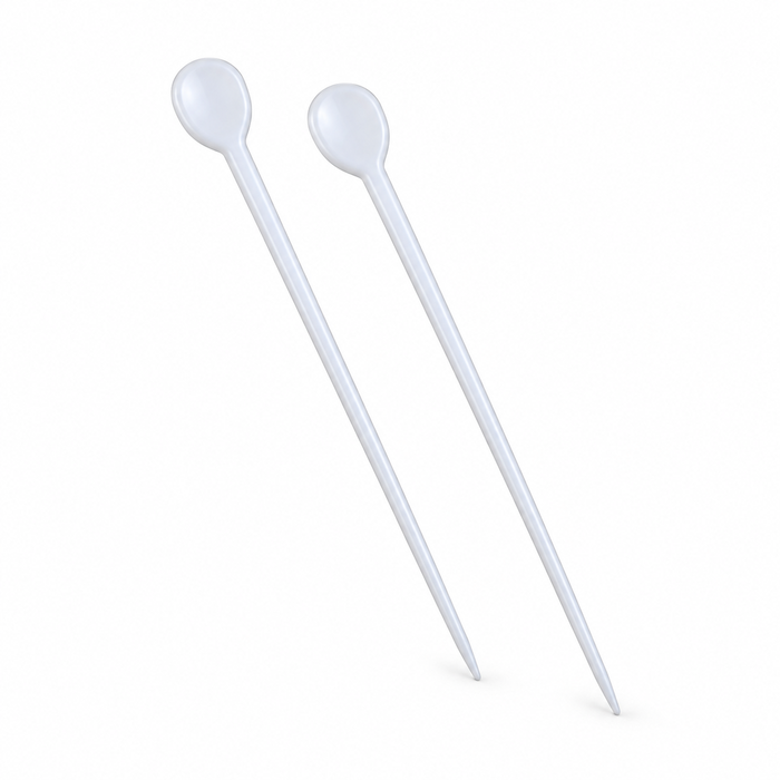 Pinchos blancos para rulos, 36 unidades
