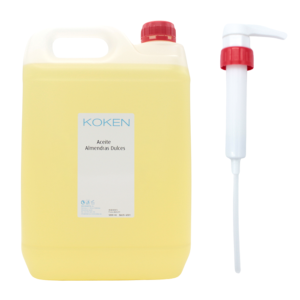 Aceite de almendras dulces 5 L con bomba dosificadora