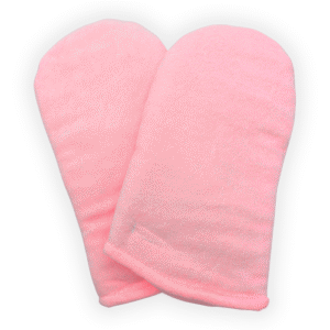 Guantes de rizo para parafina, 2 unidades