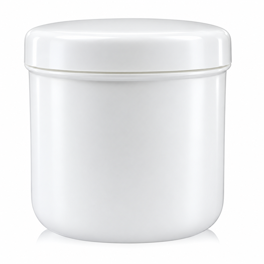 Tarro vacío para cremas con obturador, 500 ml