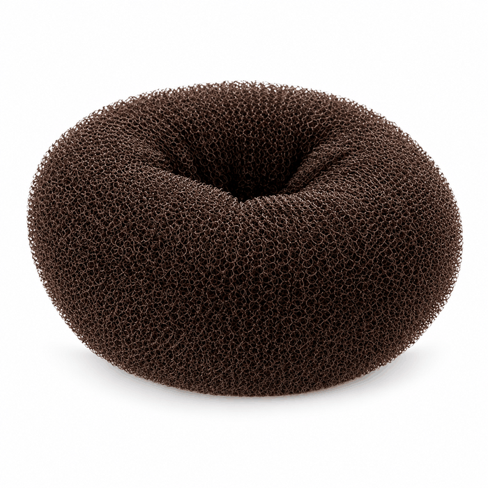 Relleno donut circular castaño