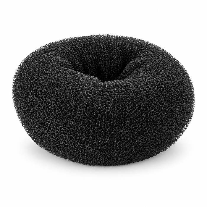 Relleno donut circular negro