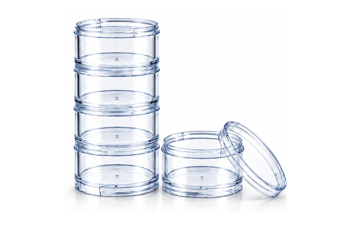 Vasos godet de plástico Pollié, 5 unidades