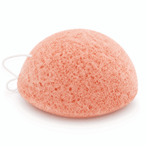 Esponja konjac facial de rosa búlgara