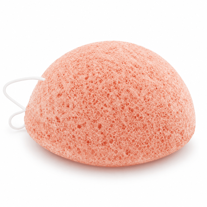 Esponja konjac facial de rosa búlgara