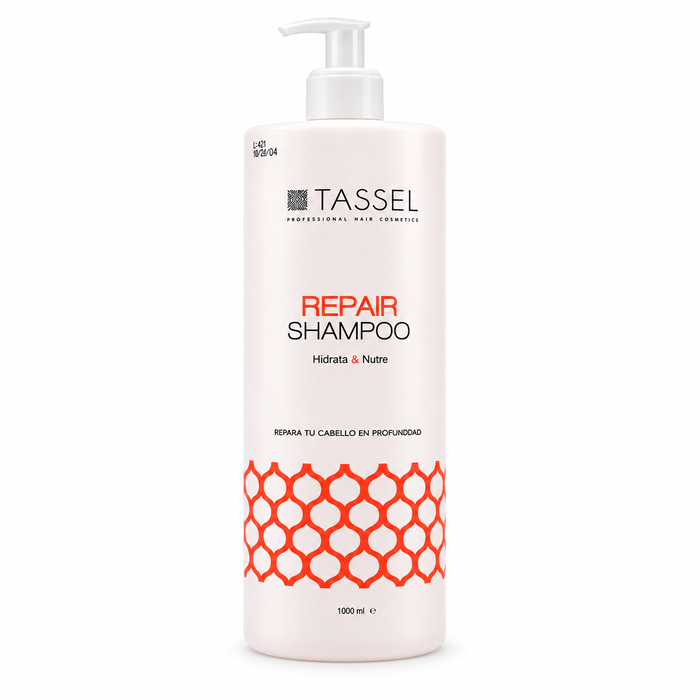 Champú nutritivo Tassel con queratina, 1000 ml