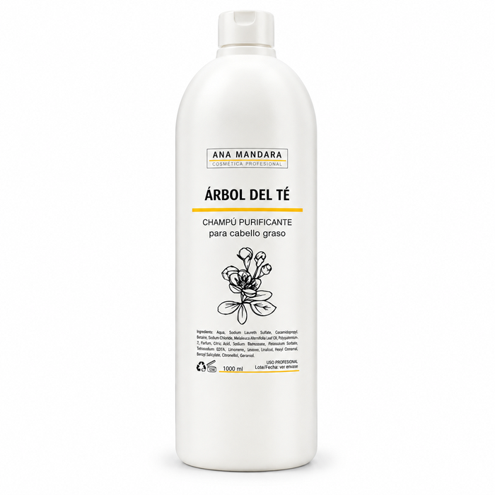 Champú Tassel con árbol de té, 1000 ml
