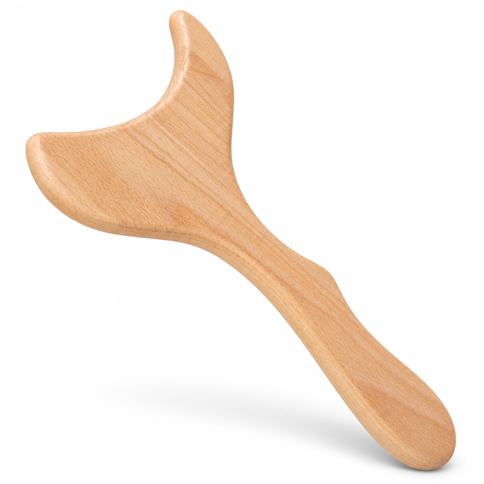 Tabla de madera para maderoterapia corporal, 34 cm