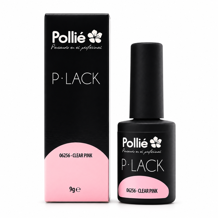 Esmalte semipermanente Pollié P-Lack Clear Pink 9 g