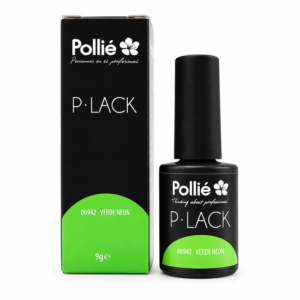 Esmalte semipermanente Pollié P-Lack Verde Neón 9 g