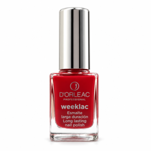 Esmalte D'Orleac Weeklac rojo 13 ml