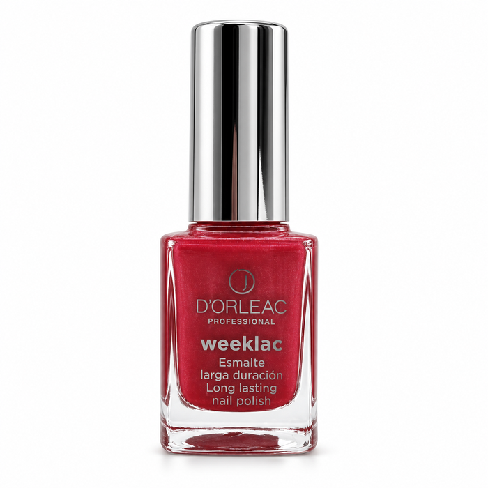 Esmalte D'Orleac Weeklac fucsia nacarado 13 ml
