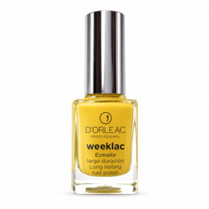 Esmalte D'Orleac Weeklac amarillo 13 ml