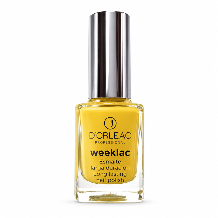 Esmalte D'Orleac Weeklac amarillo 13 ml