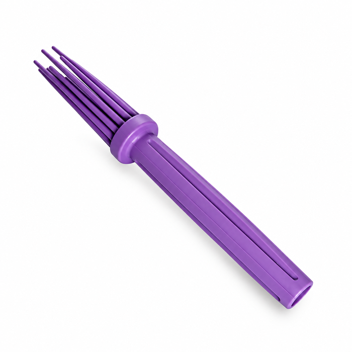 Cepillo manual para rizar el cabello