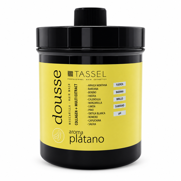 Mascarilla capilar Tassel plátano, 1000 ml