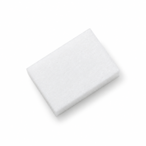 Mini bloques pulidores blancos para uñas, 6 unidades