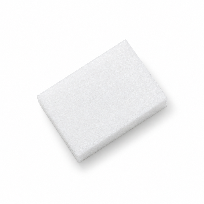 Mini bloques pulidores blancos para uñas, 6 unidades