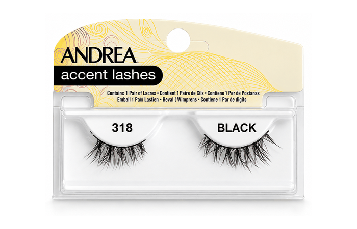 Pestañas Andrea accents 318 Negras