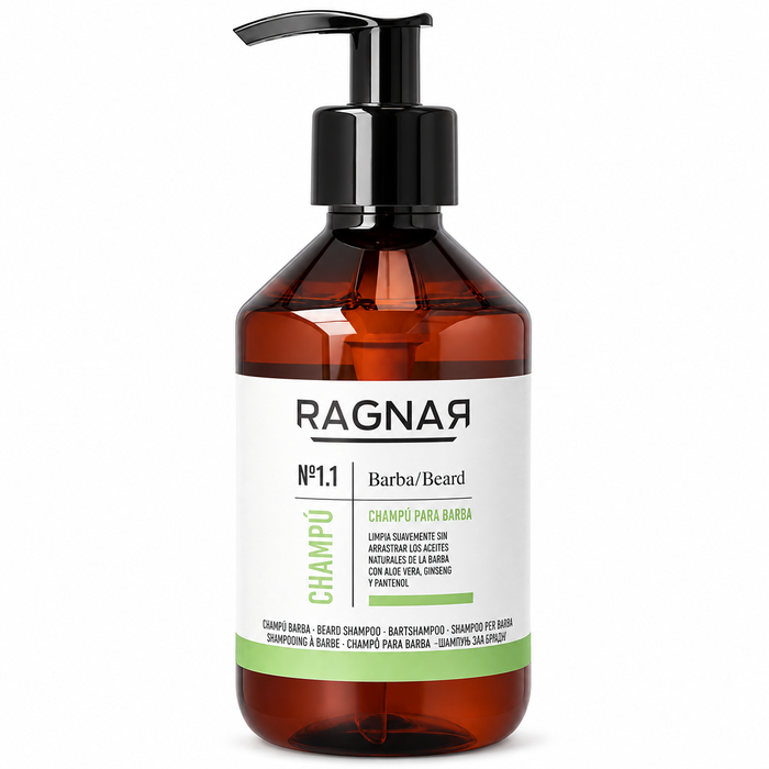 Champú para barba Ragnar Nº 1.1, 250 ml