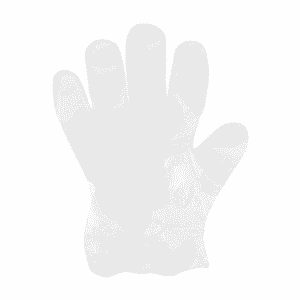 Guantes desechables de polietileno transparentes 100 unidades
