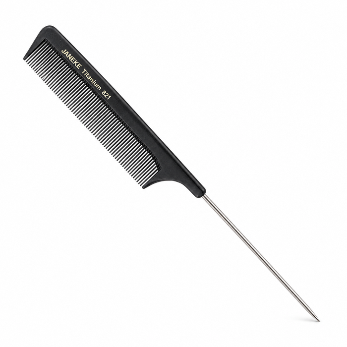 Peine Janeke Titanio 821, Púa de Metal