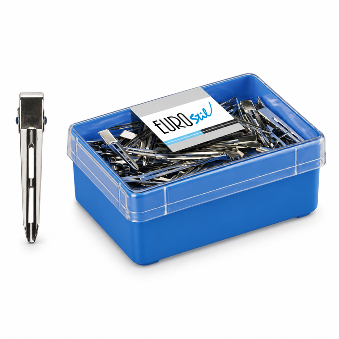 Caja Pinzas de Metal, 120 unidades
