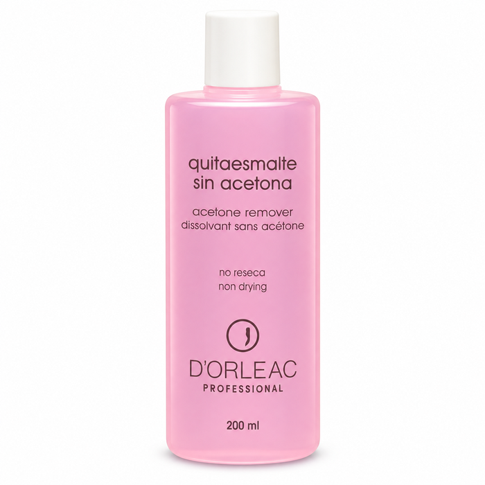 Quitaesmalte sin acetona D'Orleac 200 ml