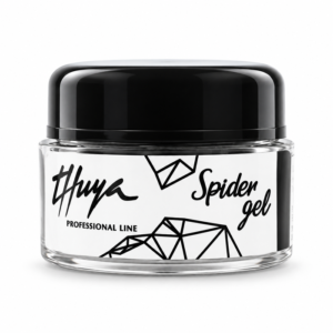 Spider Gel Thuya negro para nail art, 5 g