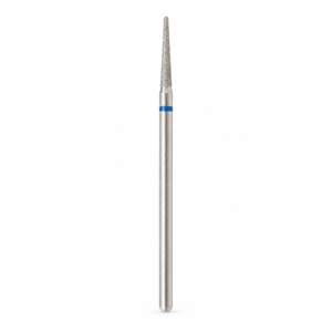 Broca larga cónica inox fina para torno de uñas 17847