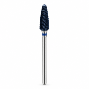 Fresa de tungsteno azul cónica para torno de uñas 17846