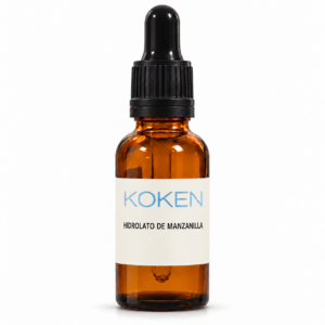 Hidrolato de manzanilla santolina Koken de 30 ml con cuentagotas