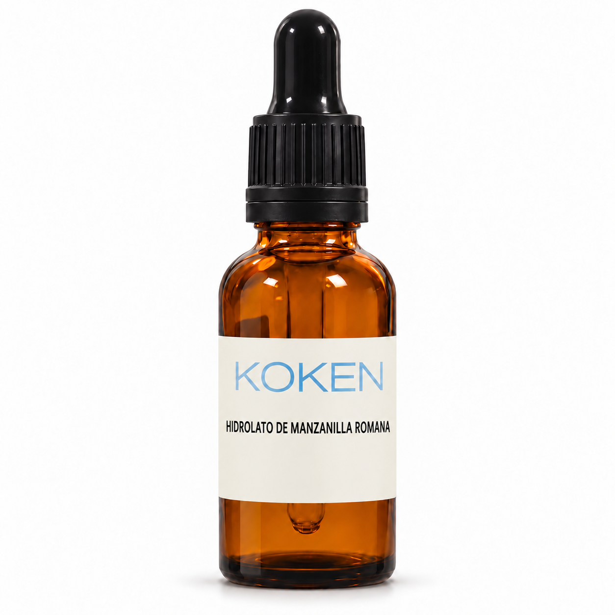 Hidrolato de manzanilla romana Koken de 30 ml en frasco ámbar con cuentagotas
