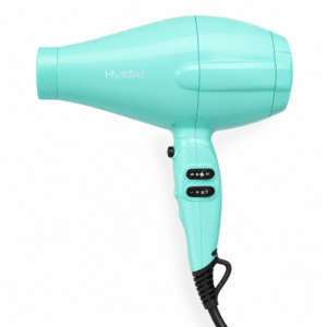 Secador Hysoki 2000 turquesa de 2000 W, vista lateral